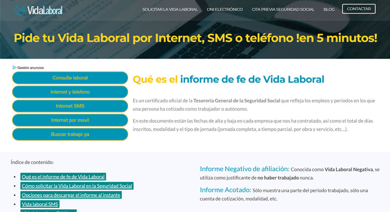 Vidalaboral.org.es Vidalaboral.org.es